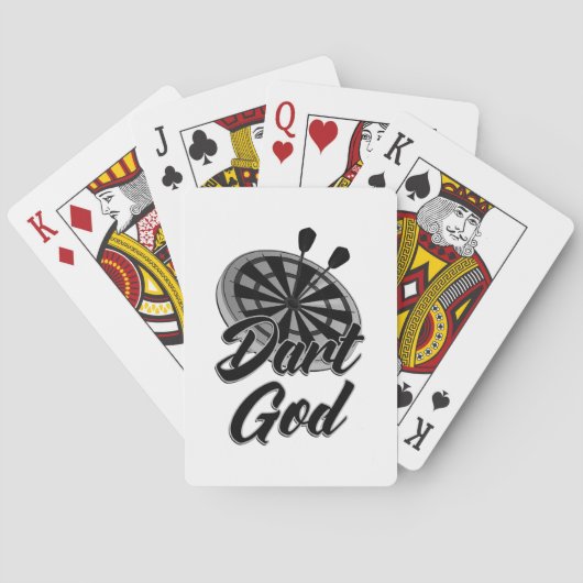 Dart God Pokerkaarten (Achterkant)