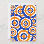 Dart Gun Birthday Party Kaart (Achterkant)