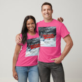 Dart in de bergen van waanzin t-shirt (Unisex)