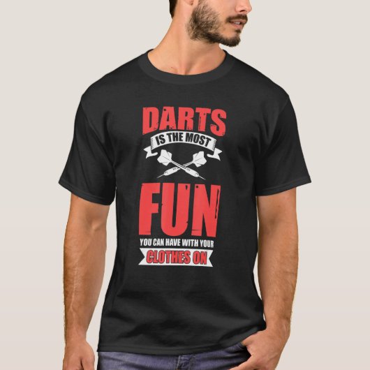 Dart is het meest gefingeerd met kleren op Dart Le T-shirt (Voorkant)