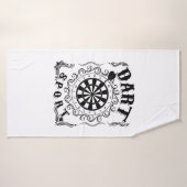 Dart is mijn sport badhanddoek (Badhanddoek)