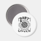 Dart is mijn sport magneet (Voorkant / Achterkant)