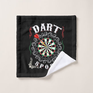 Dart is mijn sport washandje