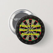 Dart League Champions 2 Ronde Button 5,7 Cm (Voorkant /achterkant)