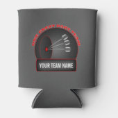 Dart League - Groot team - Aangepast Blikjeskoeler (Voorkant)