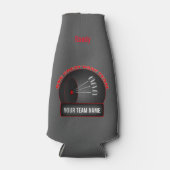 Dart League - Groot team - Aangepast Flesjeskoeler (Voorkant)