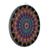 DART Mandala - Bloem Dartbord (Voorkant Links)