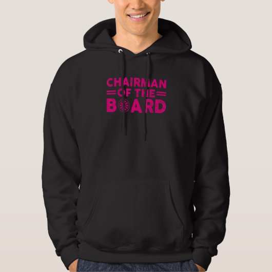 Dart Mannen Vrouwen Dartboard Speler Hoodie (Voorkant)