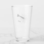 Dart Oops Missed Cracked Broken Glas (Achterkant)