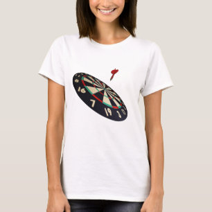 Dart op vliegpad naar Bullseye T-shirt