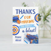 Dart Party - Bedankt voor je creditcard | Dart Bir (Staand voorkant)