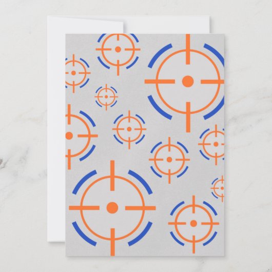 Dart Party Birthday Kaart (Achterkant)