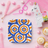 Dart Party Paper-Borden | Dart Pistool Party Papieren Bordje (Feest)