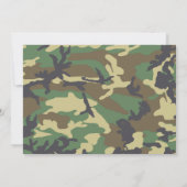 Dart Party verjaardagsuitnodiging Kaart (Achterkant)