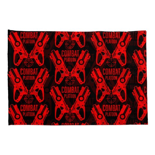 Dart Pistool Battle Kussensloop (Achterkant-Rechts)