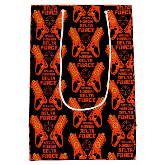 Dart Pistool Battle Verjaardag Medium Cadeauzakje (Achterkant)