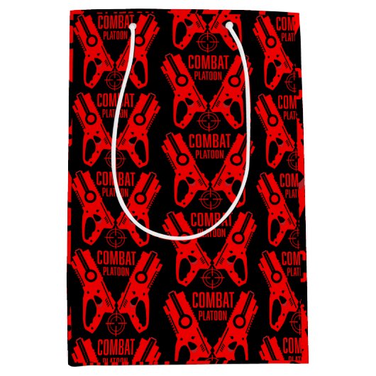 Dart Pistool Battle Verjaardag Medium Cadeauzakje (Voorkant)