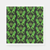 Dart Pistool Battle Verjaardag Servet (Voorkant)