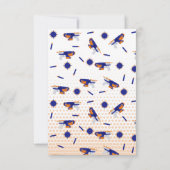 Dart Pistool Battle War Boys Doelpatroon Kinder Bedankkaart (Achterkant)