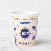 Dart Pistool Battle War Boys Verjaardagsfeest Papieren Bekers (Links)