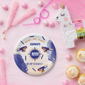 Dart Pistool Battle War Boys Verjaardagsfeest Papieren Bordje (Feest)