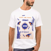 Dart Pistool Battle War Boys Verjaardagsfeestje Pa T-shirt (Voorkant)