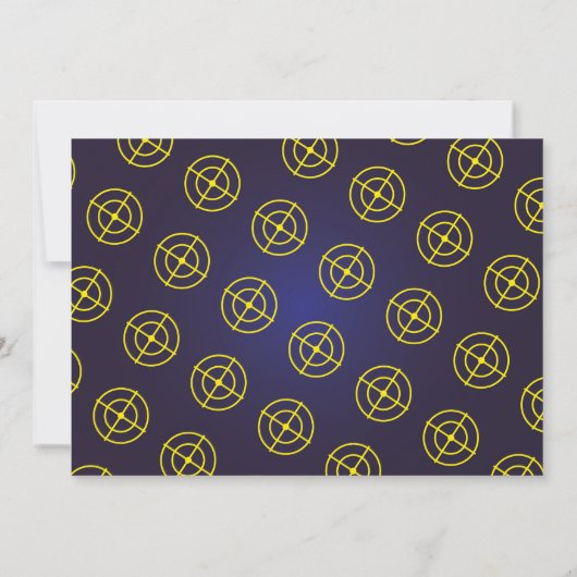 Dart Pistool Fun Aim Shoot Football Verjaardagsfot Kaart (Achterkant)