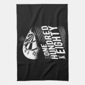 Dart Player 180 Dart Mannen Retro Dartboard Theedoek (Verticaal)