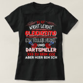 Dart Player Darts Dart Team Dart Saying T-shirt (Design voorkant)