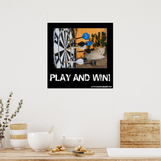 Dart Poster! Poster (Keuken)