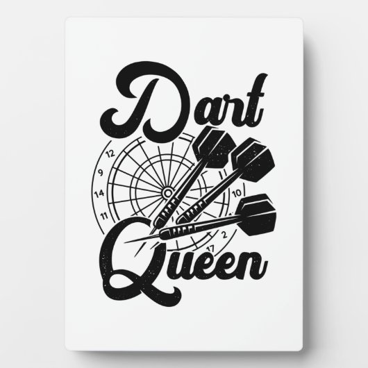 Dart Queen Fotoplaat (voorkant)