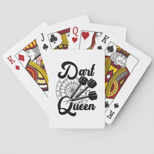 Dart Queen Pokerkaarten (Achterkant)