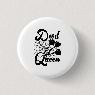 Dart Queen Ronde Button 3,2 Cm