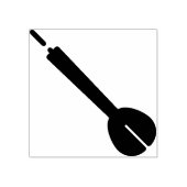 dart rubberstempel (Afrduk)