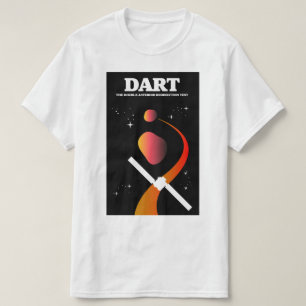 DART ruimte missie ruimte kunst. T-shirt