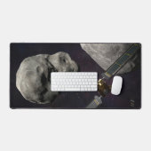 DART-ruimteschip en de Liciacube vóór de botsing Bureaumat (Keyboard & Muis)