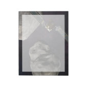 DART-ruimteschip en de Liciacube vóór de botsing Notitieblok (Linkerzijde)