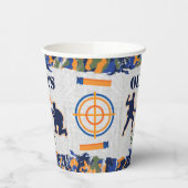 Dart Soldaten Camo Militaire Dag Partij Papieren Bekers (Links)