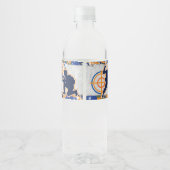 Dart Soldaten Camo Militaire Dag Partij Waterfles Etiket (Achterkant)