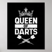 Dart speler grappenmaakster poster (Voorkant)