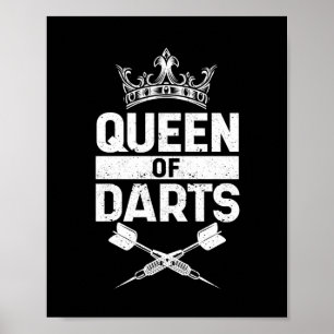 Dart speler grappenmaakster poster