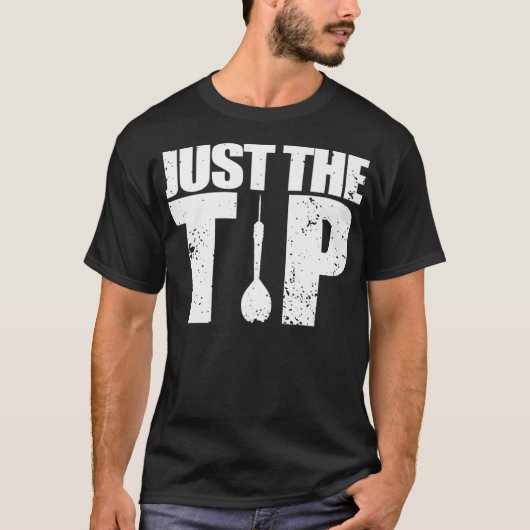 Dart Speler Team League Grappige Darts Premium T-shirt (Voorkant)