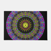 Dart Style Mandala II + uw ruggengraat. en ideeën Deurmat (Voorkant)