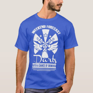 Dart Team Bier Gift Grappige Dart Speler T-shirt