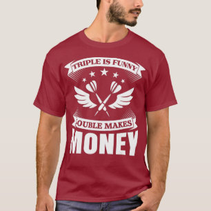 Dart Team Gift Funny Dart Player T-shirt