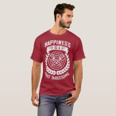 Dart Team Gift Grappige Dart Speler T-shirt (Voorkant volledig)