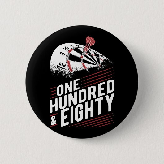 Dart Throwing Dartboard 180 Darts Ronde Button 5,7 Cm (Voorkant)