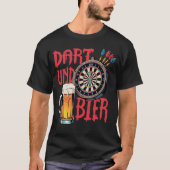 Dart Und Bier  T-shirt (Voorkant)