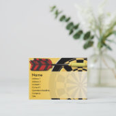 Dart Visitekaartje (Staand voorkant)