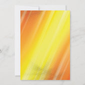 Dart War Game Verjaardag Uitnodiging. pistool spel Kaart (Achterkant)